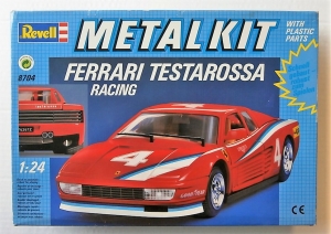 REVELL 1/24 8704 FERRARI TESTAROSSA RACING METAL KIT